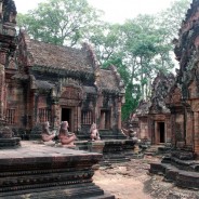 Banteay Srei Temple in Angkor, Cambodia