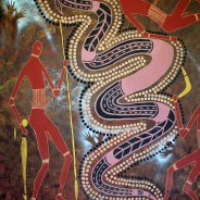 The Power of the Snake… Striking Aboriginal Art